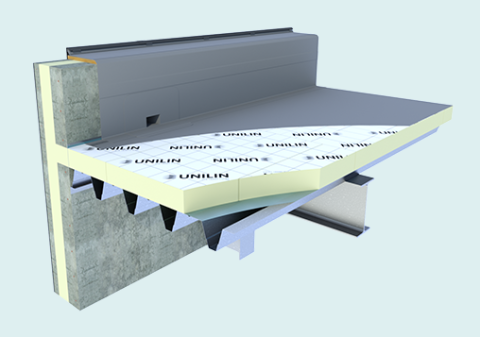 UTHERM ROOF L 120MM 1200/600   2,88 M2/P  R= 5,45 / EUROCLASSE B-s2 d0