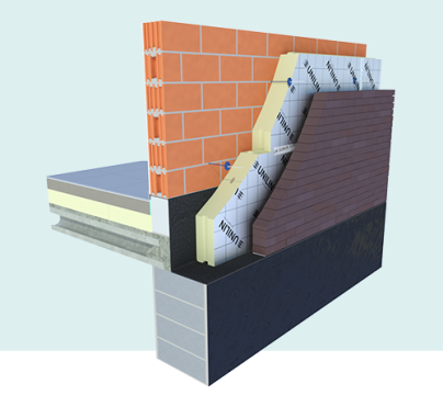 UTHERM WALL L 140MM 1200/600   2,16 M2/P  R= 6,35 / EUROCLASSE B-s2 d0