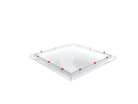 COUPOLE DP POLYCARBONATE 120/120 CLAIR