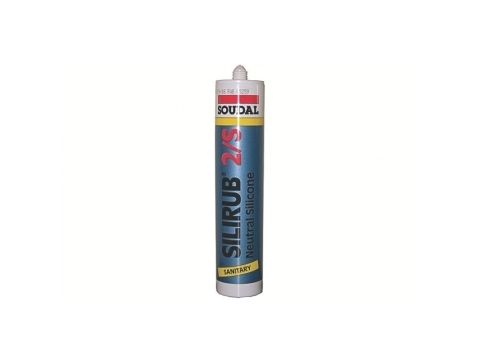 SOUDAL SILIRUB 2S 300ML TRANSP 15PC/BT EUR/PC