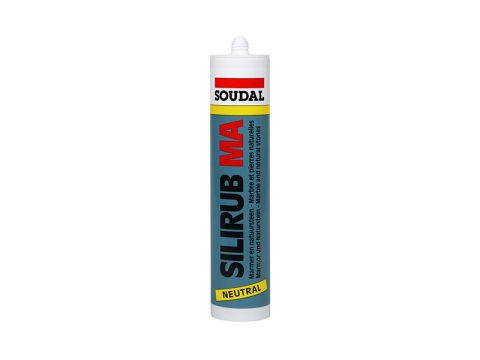 SOUDAL SILIRUB 300ML MA GRIS MAR 15PCS/BT E/P