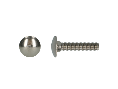 PG BOULON À BOIS DIN 603/555 M10X 60 INOX A2