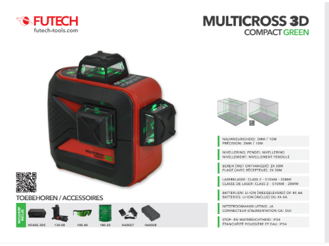 FUT MULTICROSS 3D LASER VERT COMPACT PROMO