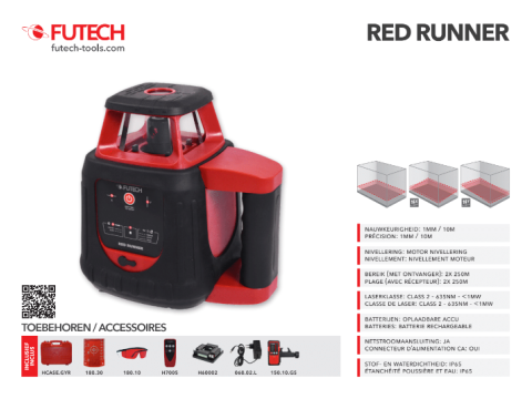 FUT RED RUNNER + GYRO RECEIVER CS PROMO