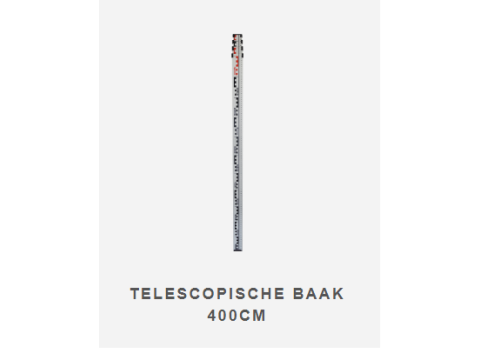 FUT TELESCOPISCHE BAAK 400CM