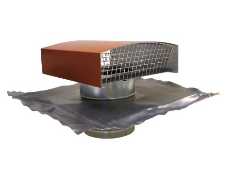 VENTILATION CT CHAPEAU DE TOIT ACIER 315 ROUGE EUR/PC  120055