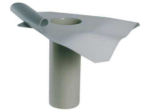 VAEPLAN EVACUATION D EAU VERT 100MM 50CM GRIS