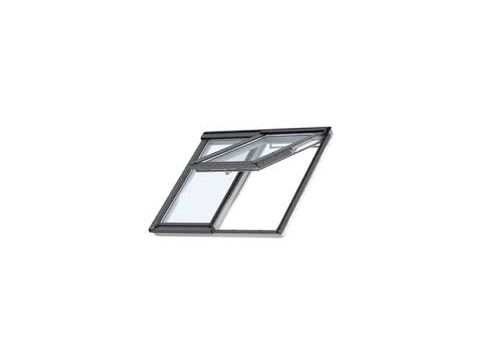 VELUX GPLS 2066 FFK06 2EN1 ENERGY-STAR BOIS PEINT EN BLANC